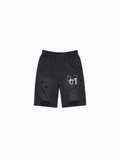 01 Rhinestone 3/4 Shorts