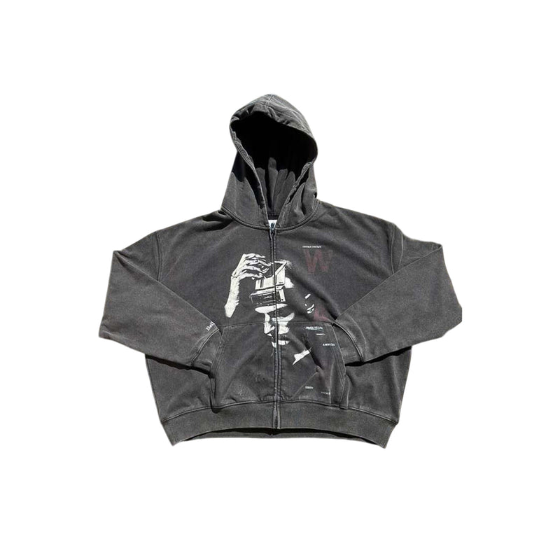 VINTAGE WAR ZIP HOODIE