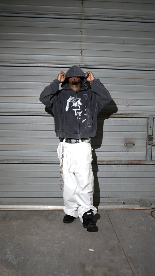 WAR ZIP HOODIE